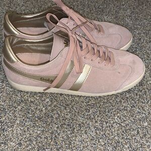 Gola Women's Blush and Metallic Sneakers
